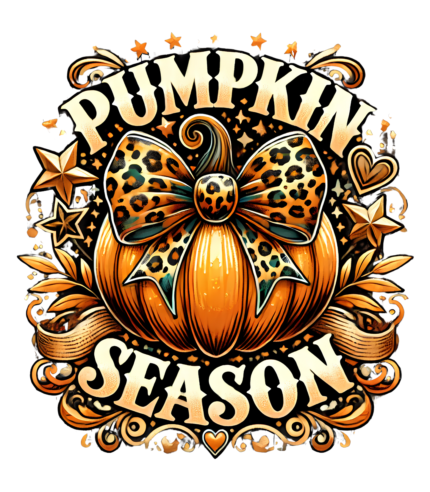 Pumpkin Season DTF Print