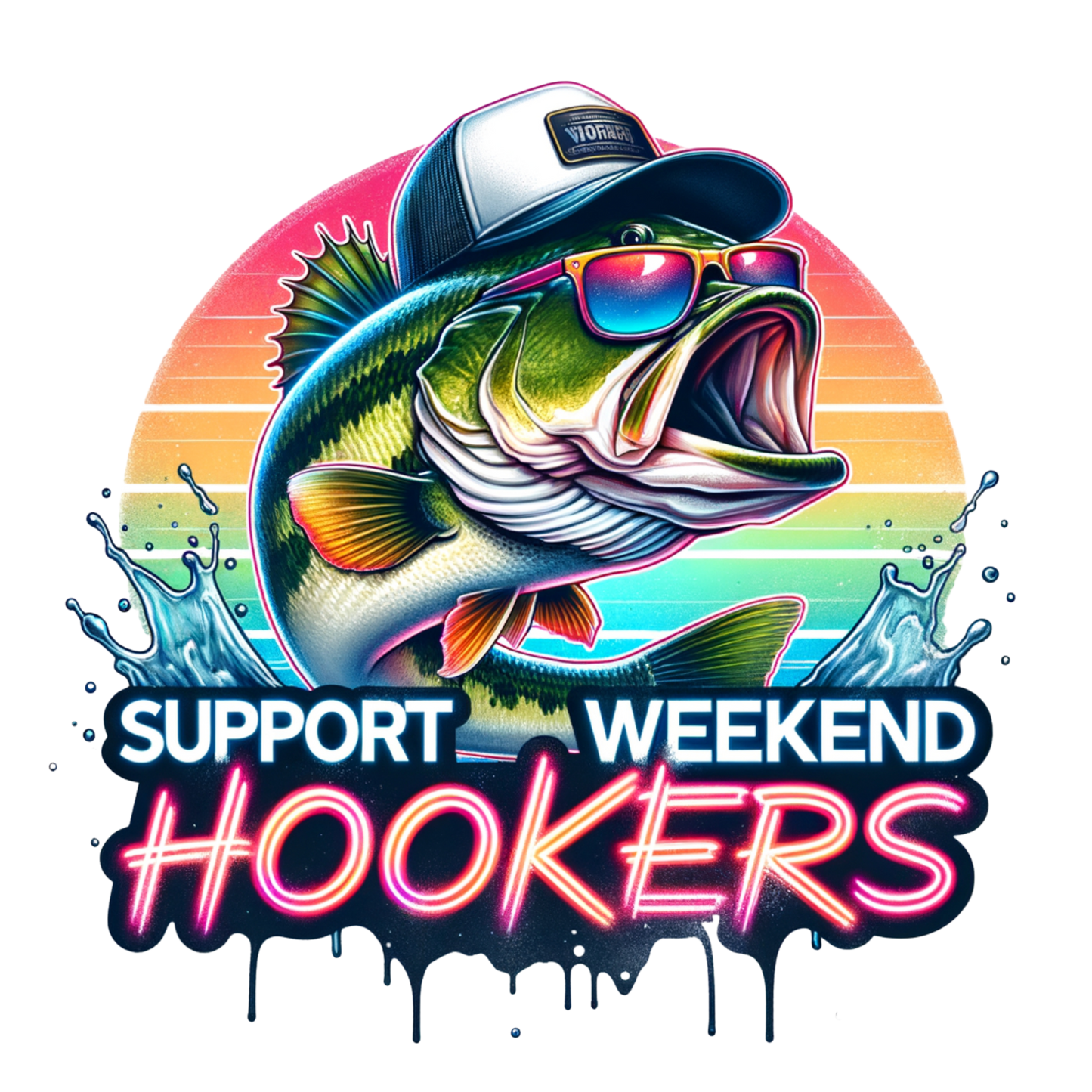 Support Weekend Hookers DTF Print