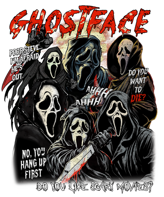 GhostFace DTF Print